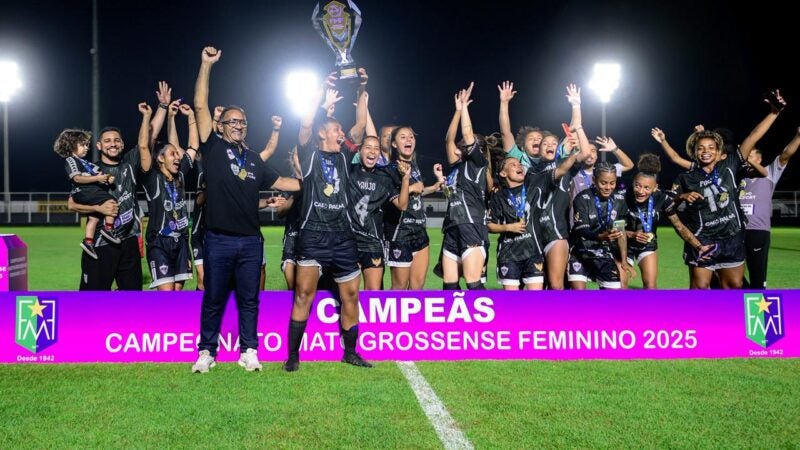 Federação Matogrossense de Futebol sobe cinco posições no ranking do futebol feminino da CBF