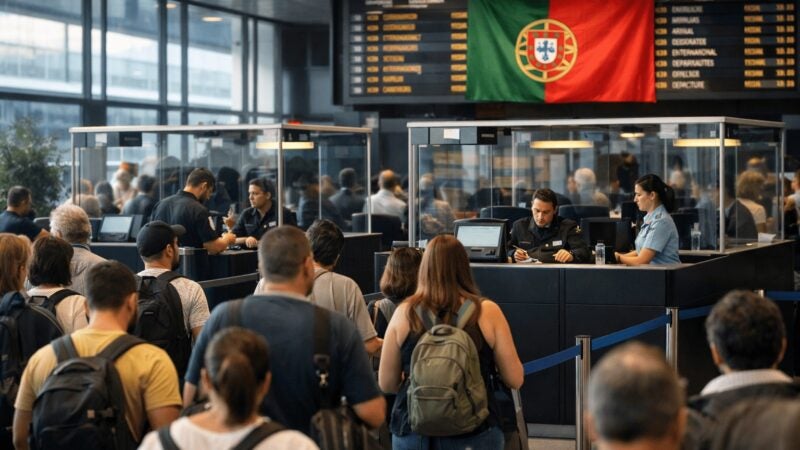 Suspensão temporária do novo sistema europeu de controle de fronteiras expõe falhas operacionais no Aeroporto de Lisboa