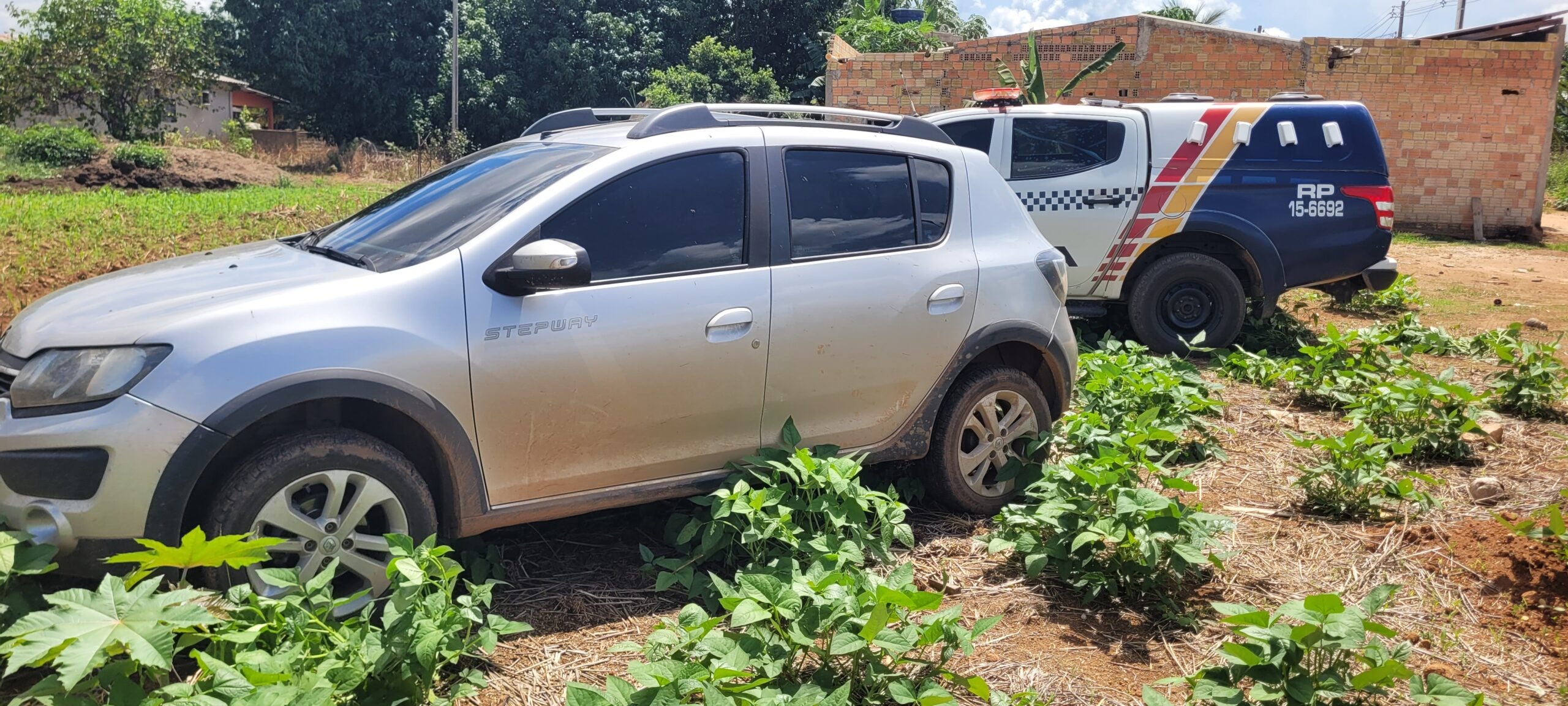 Em Matupá Policia militar recupera carro roubado na virada de ano