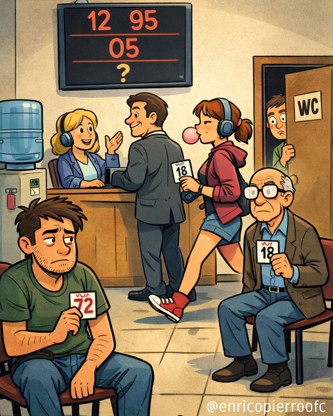 A vida como fila: sempre tem alguém passando na sua frente sem explicação