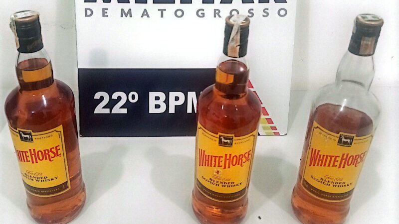 Quadrilha suspeita de furtar bebidas de bar e promover confraternização é detida em Peixoto de Azevedo