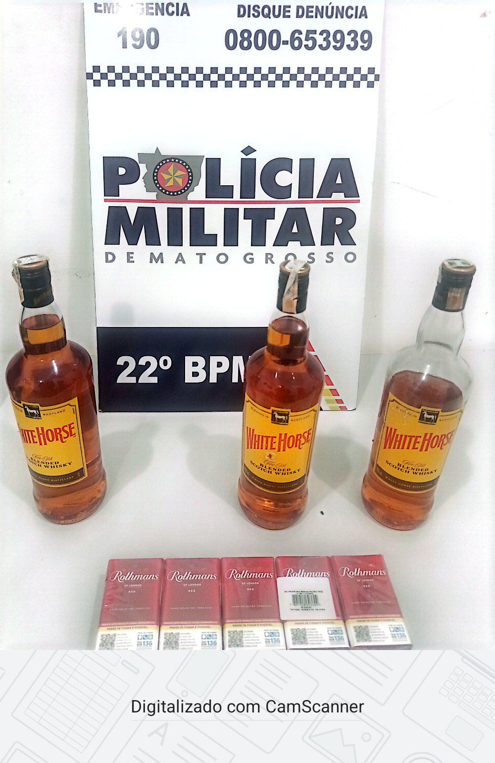 Quadrilha suspeita de furtar bebidas de bar e promover confraternização é detida em Peixoto de Azevedo