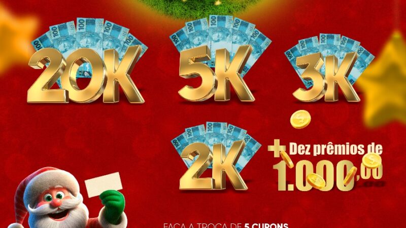 Show de Prêmios Natal Feliz ACEG 2025 acontece nesta sexta-feira 09/01