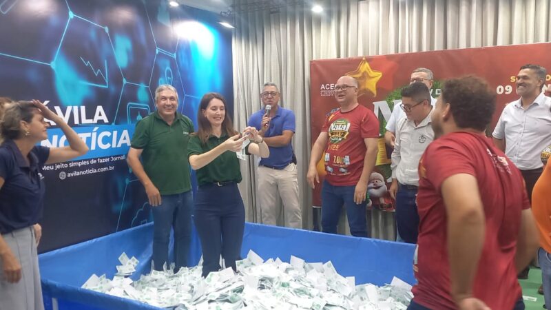 ACEG realizou o sorteio da promoção show de prêmio