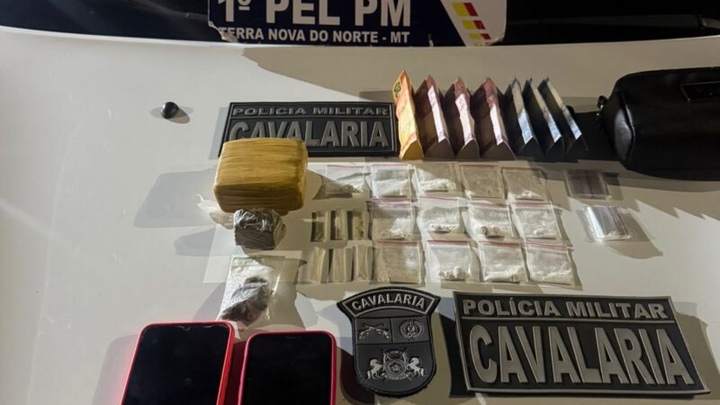 Em terra Nova do Norte mulher é presa por tráfico de drogas