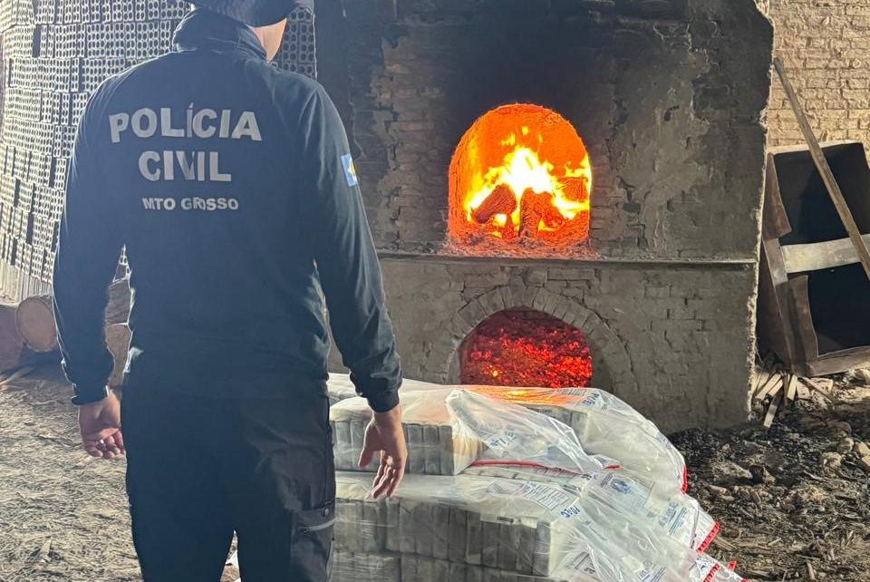 Polícia Civil incinera meia tonelada de drogas apreendidas