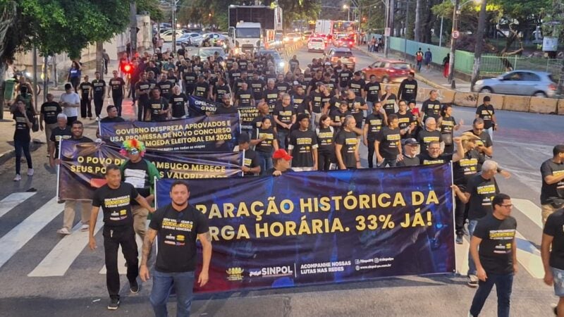 Em assembleia, Policiais Civis decidem por paralisação de 24hs no dia 4 de fevereiro