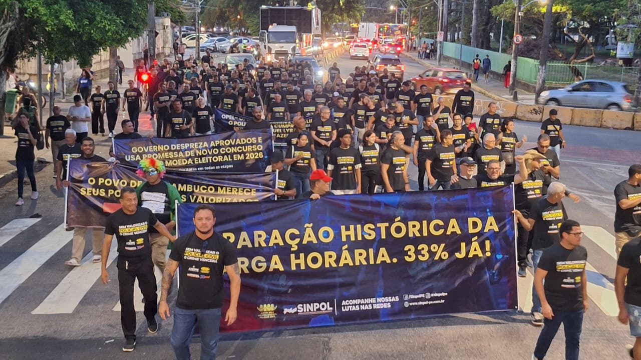 Em assembleia, Policiais Civis decidem por paralisação de 24hs no dia 4 de fevereiro