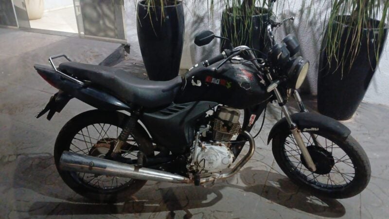 Homem é preso em Guarantã do Norte com motocicleta adulterada