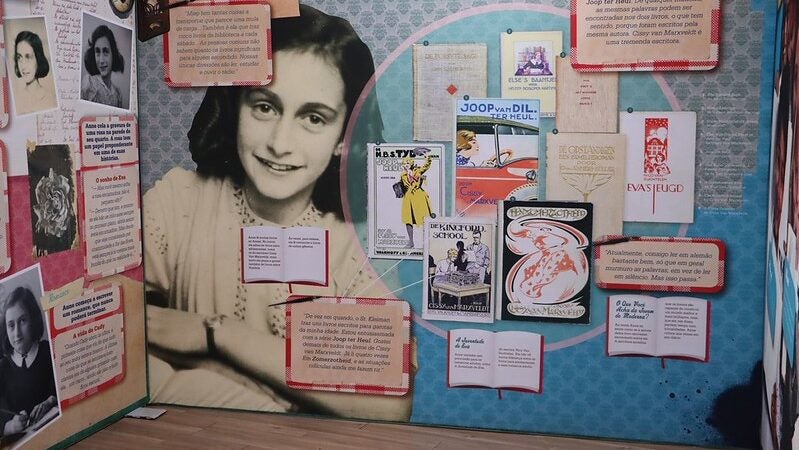 Brasil é o país que faz mais atividades sobre Anne Frank no mundo