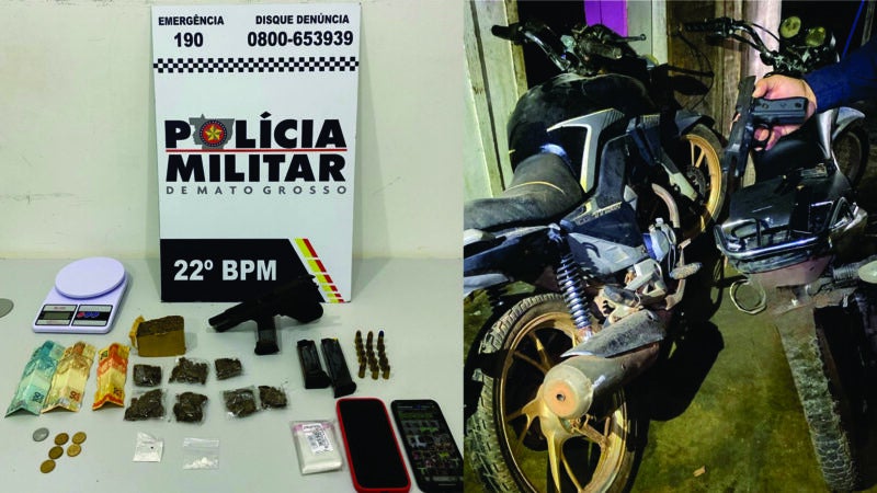 Policia Militar desarticula ponto de apoio de uma organização criminosa