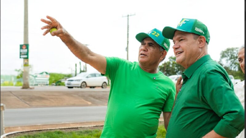 PRÉ-CANDIDATO AO GOVERNO, FAGUNDES VISTORIA OBRAS NO ARAGUAIA E REFORÇA COMPROMISSO COM AS PESSOAS