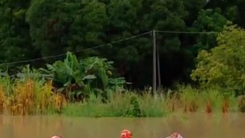 Bombeiros de Guarantã do Norte mais vez foi acionado devido as fortes chuvas