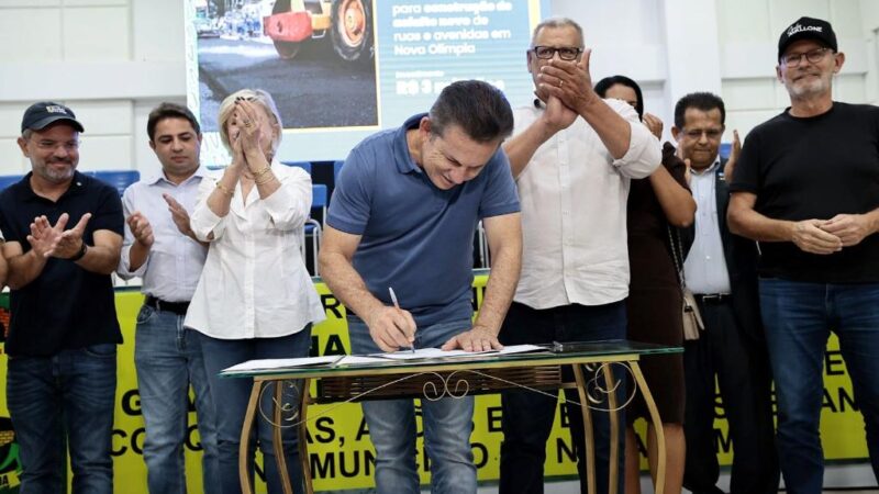 Governo de MT investe mais R$ 12,8 milhões em infraestrutura e habitação em Nova Olímpia