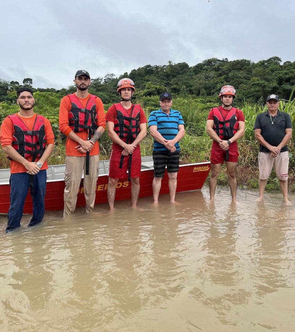 Duas pessoas são resgatadas após ficarem ilhadas em sítio na zona rural de Guarantã do Norte