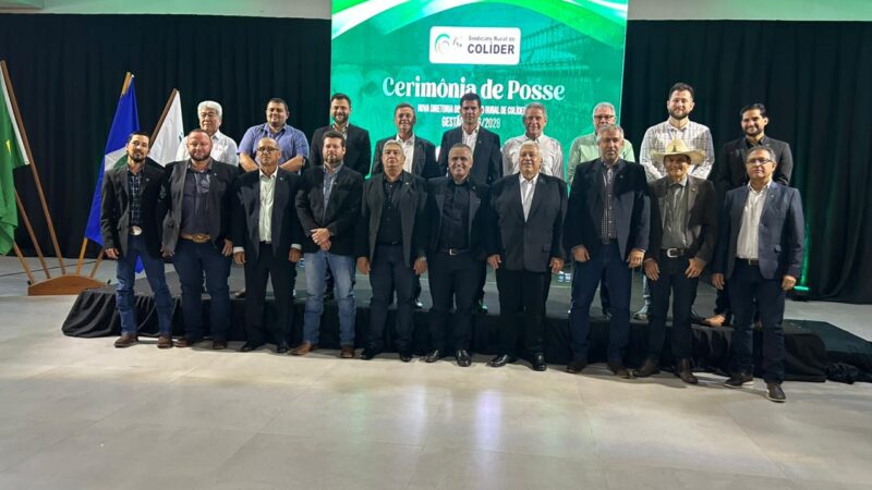 Famato empossa nova diretoria do Sindicato Rural de Colíder