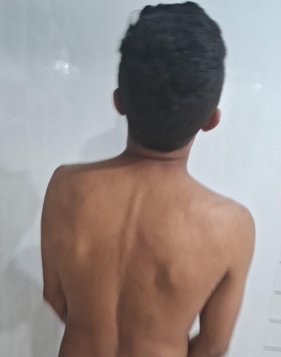 Policia Militar de Guarantã do Norte prendeu individuo por agredir a mãe e irmão especial