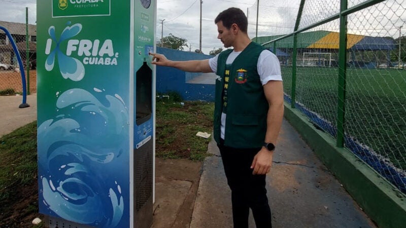 Defensoria aponta falhas em bebedouros públicos de Cuiabá após vistoria
