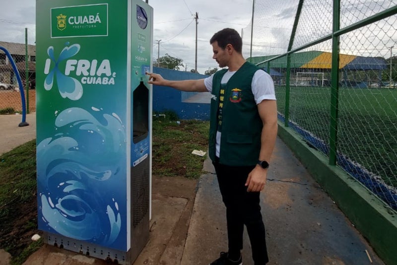 Defensoria aponta falhas em bebedouros públicos de Cuiabá após vistoria