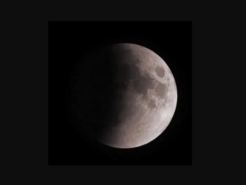 Eclipse da Lua na madrugada de 03 de março