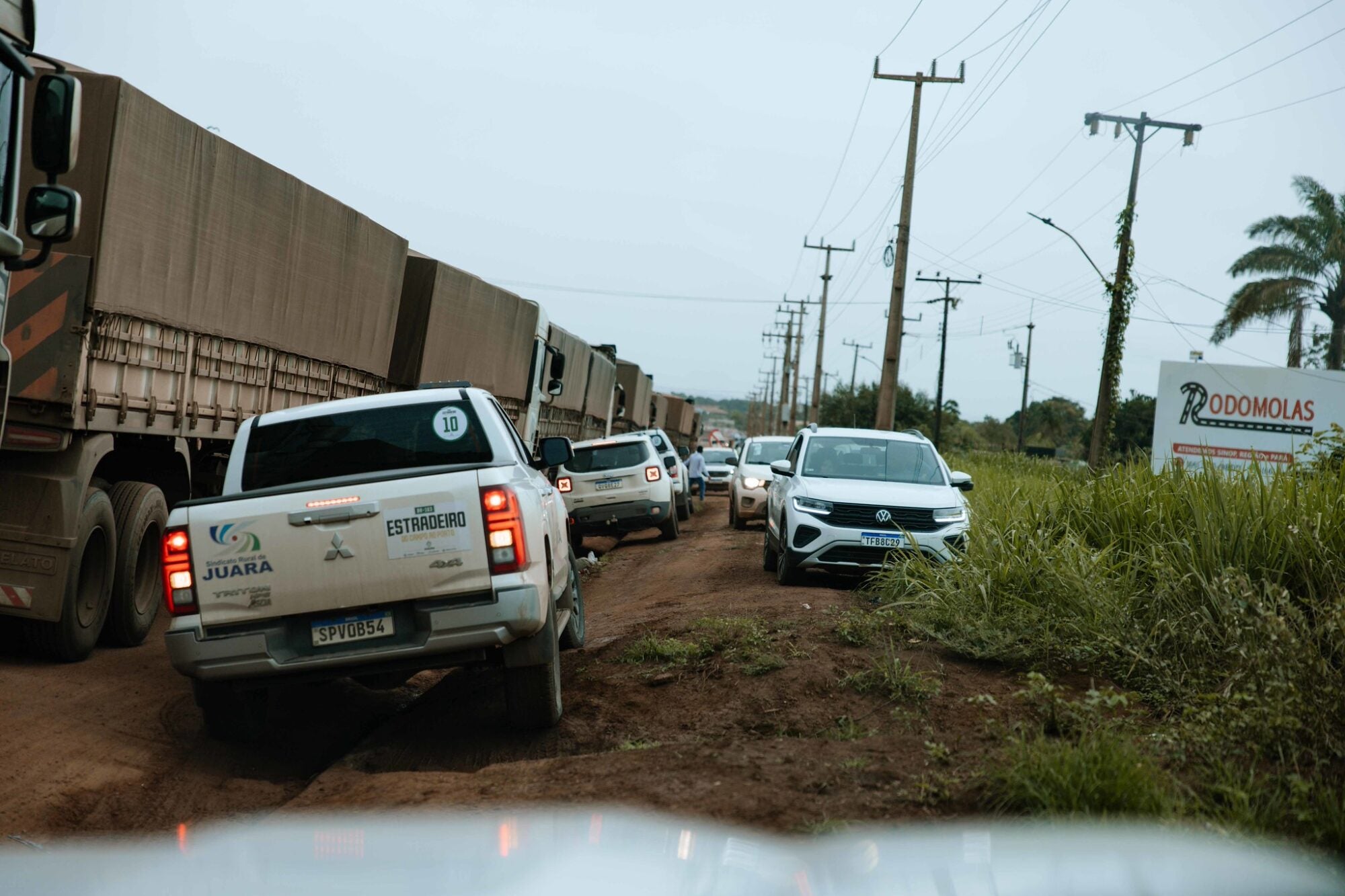 Caminhoneiros aguardam média de 40horas para descarregar a soja