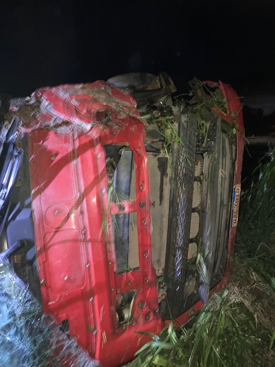 Bombeiro Militar de Guarantã do Norte atende ocorrência de acidente