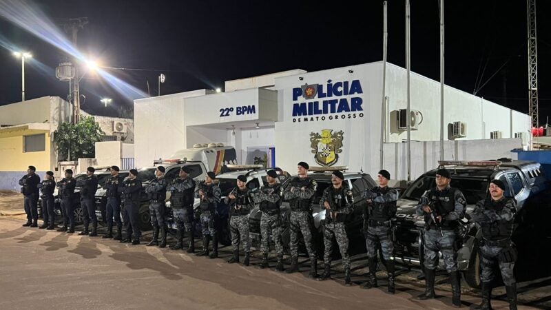 Policia Militar do 15° Comando Regional e 22° BPM de Peixoto de Azevedo deram continuidade à Operação Força Total