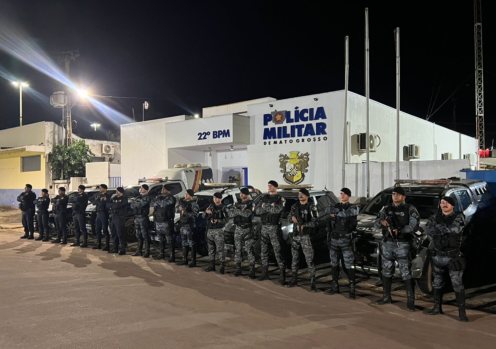 Policia Militar do 15° Comando Regional e 22° BPM de Peixoto de Azevedo deram continuidade à Operação Força Total