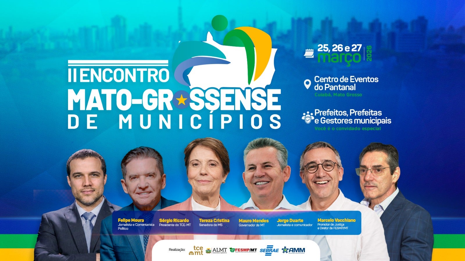 2º Encontro Mato-grossense de municípios 2026