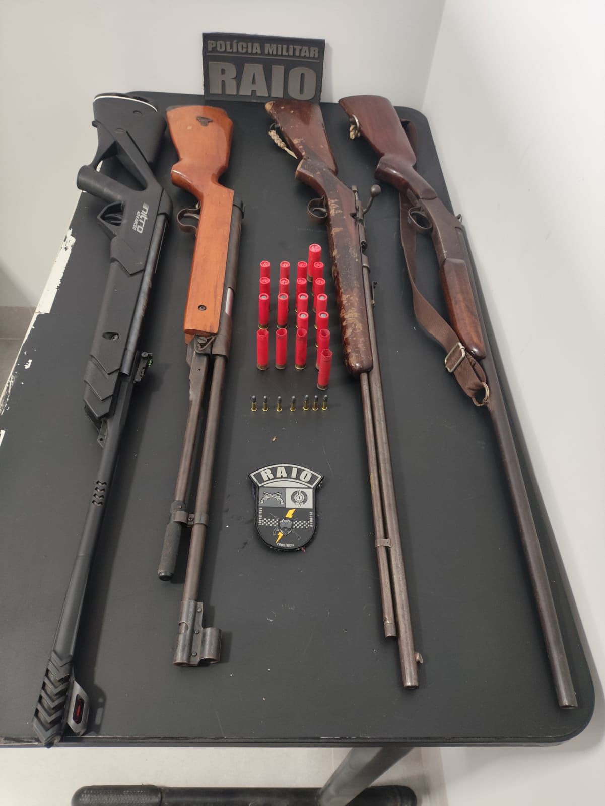 Equipe RAIO do 15° Comando Regional apreende ARMAS em Terra Nova do Norte