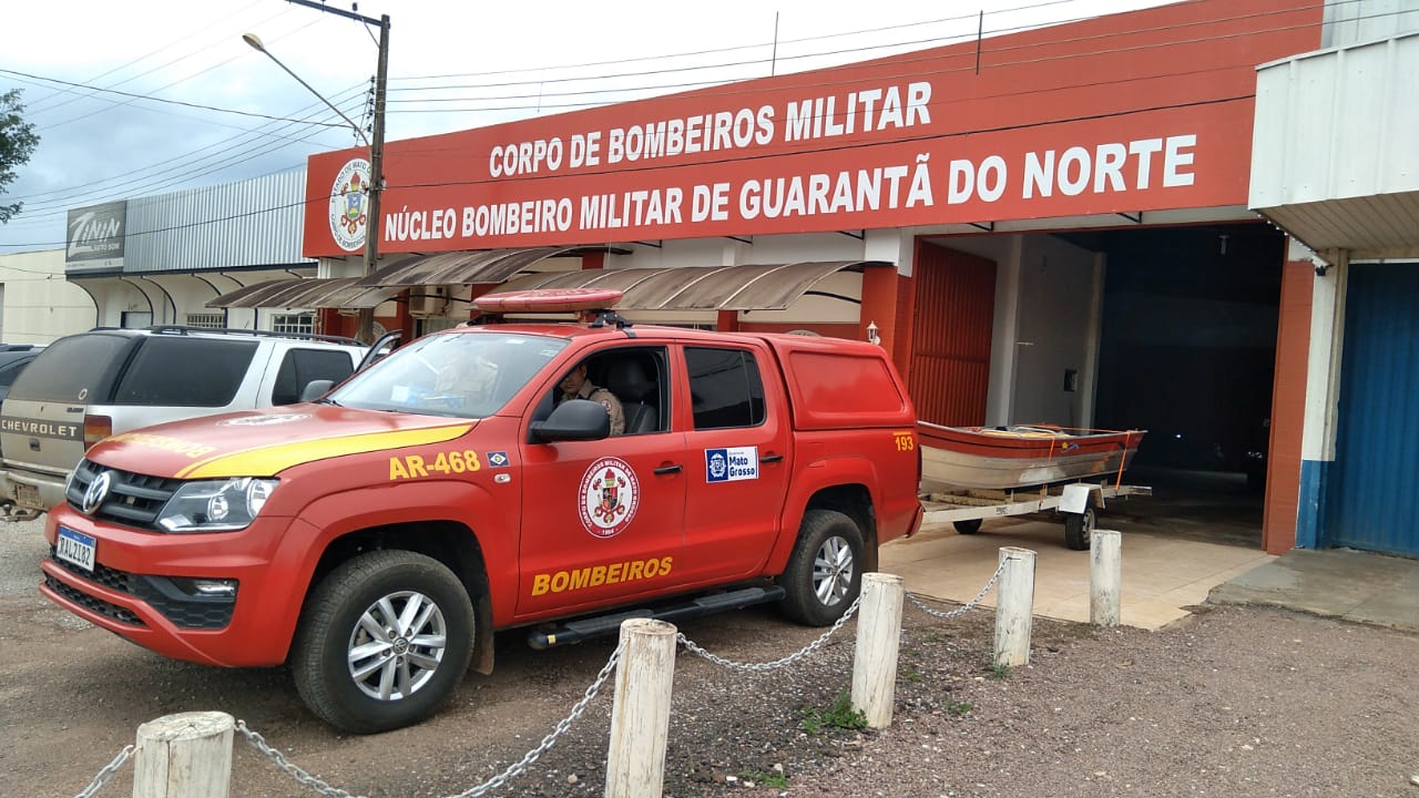Em Guarantã do Norte Corpo de Bombeiro atende ocorrência de ferimento por arma de fogo