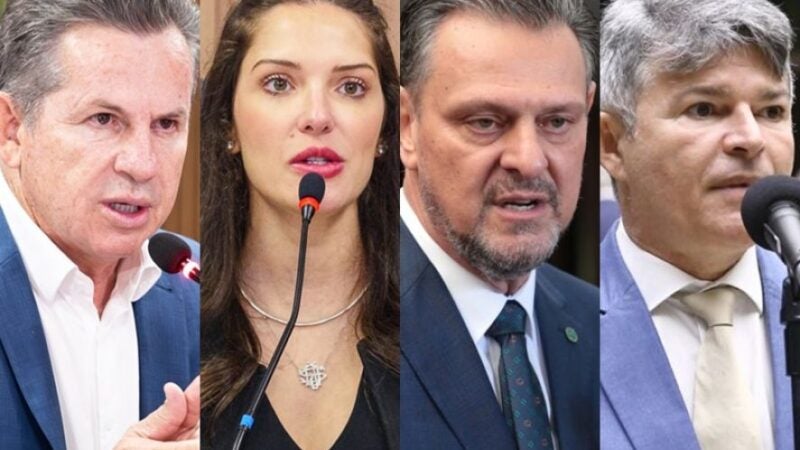 DUAS VAGAS AO SENADO | Mauro Mendes tem 31%; Janaina, 23%; Fávaro, 14%; e Medeiros, 11%