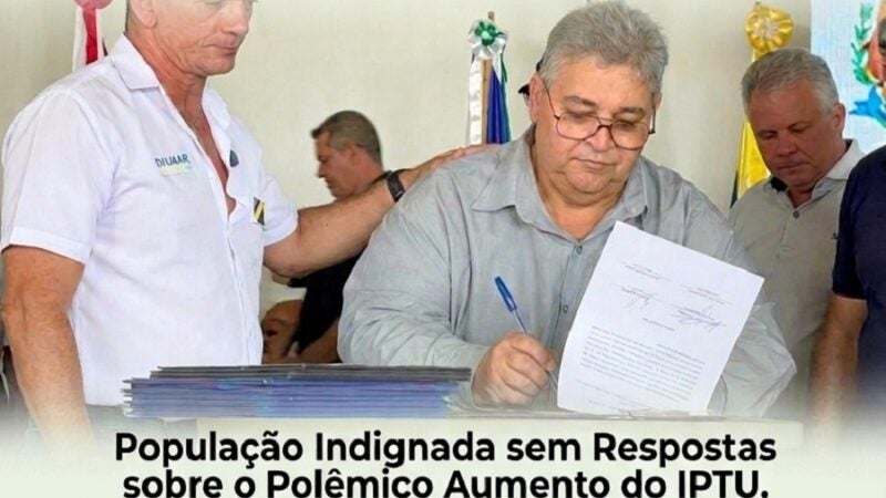 Secretário de Finanças evita convocação e adia explicações sobre aumento do IPTU em Guarantã do Norte