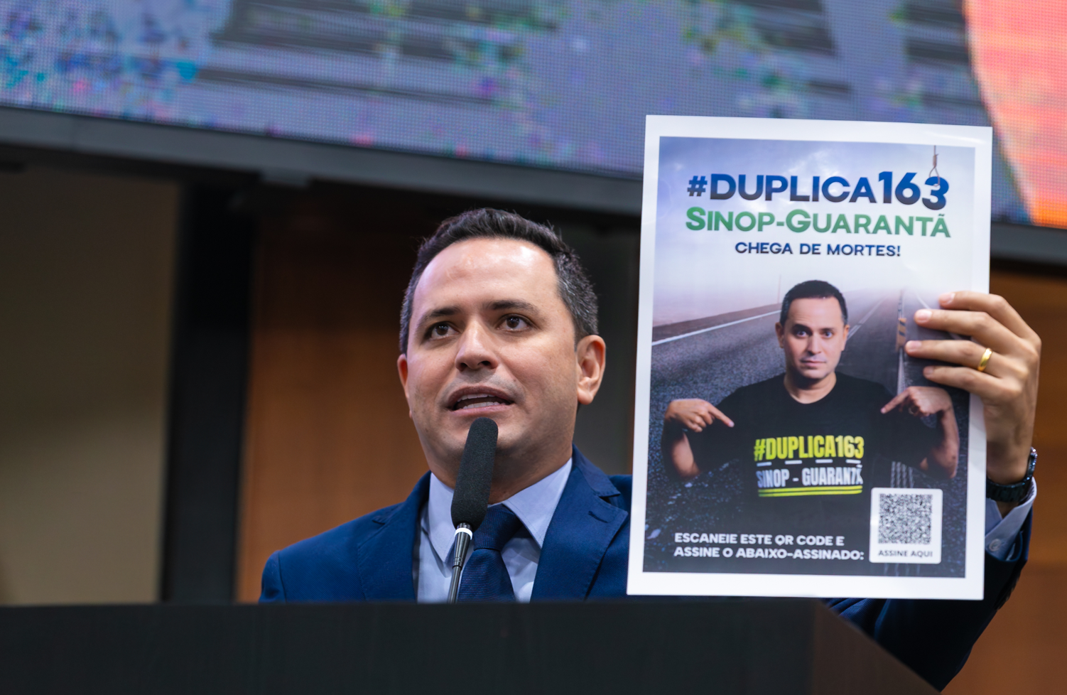 Deputado Diego Guimarães convoca população para audiência pública sobre duplicação da BR-163