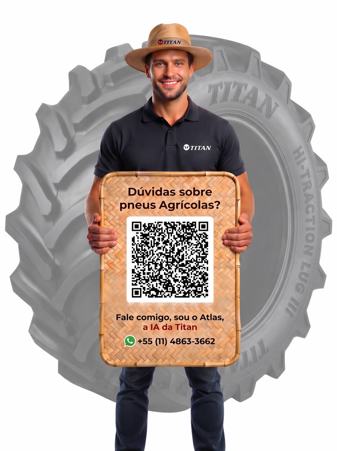 Primeiro agente virtual com IA generativa especializado em pneus será apresentado na Agrishow