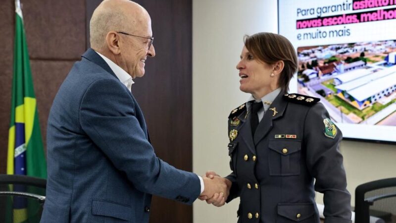 Governador Otaviano Pivetta anuncia coronel da PM Susane Tamanho para comandar Sesp