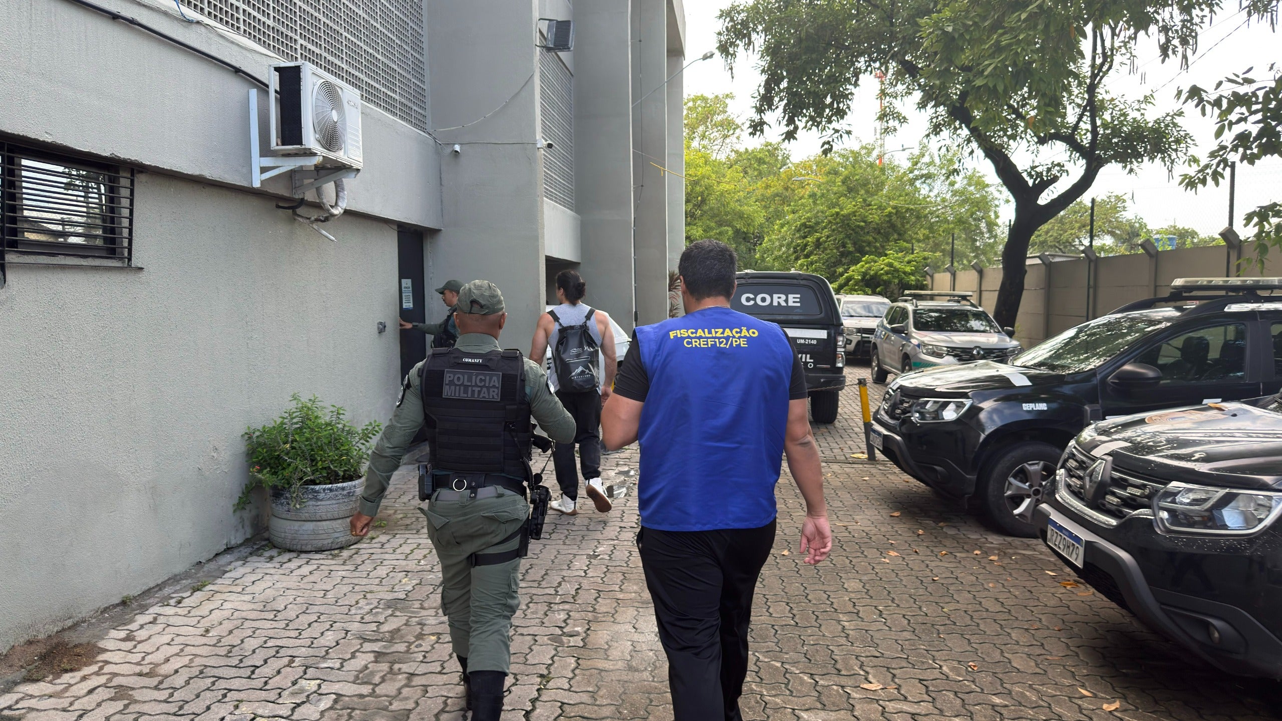 Falso Profissional de Educação Física é levado à delegacia após ser flagrado em exercício ilegal