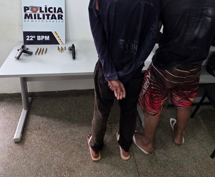 Policia Militar dois faccionado no Distrito de União do Norte