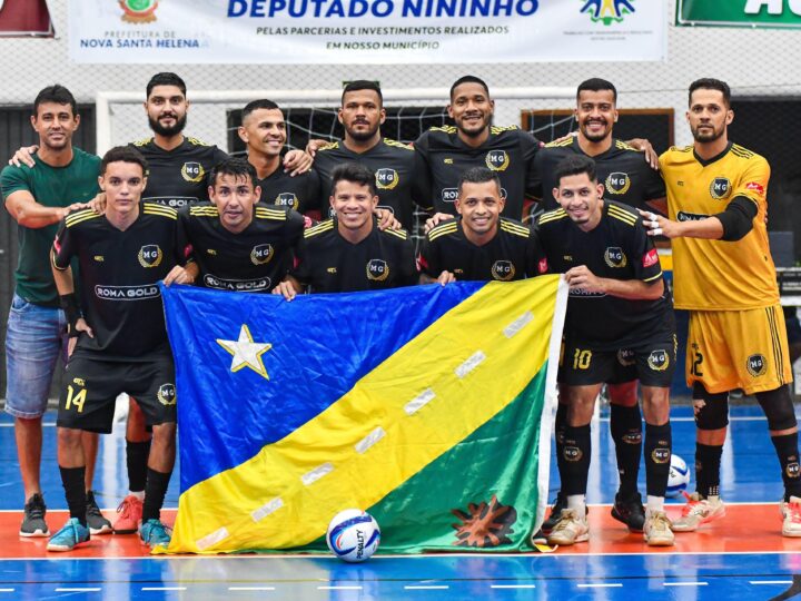 Equipe M Gold de Guarantã do Norte está participando de campeonato de futsal com premiação de 25 mil reais