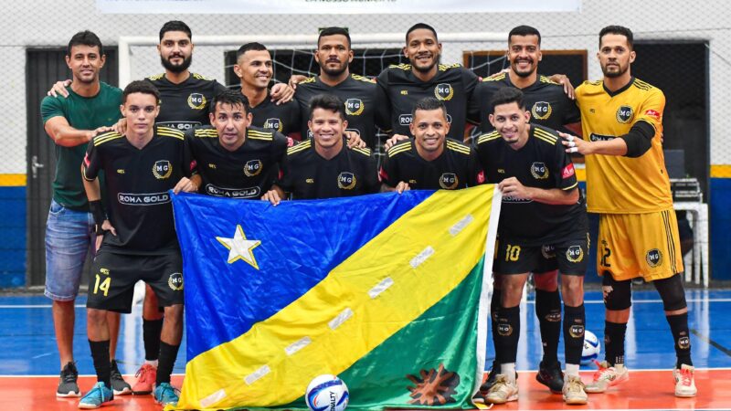 Equipe M Gold de Guarantã do Norte está participando de campeonato de futsal com premiação de 25 mil reais