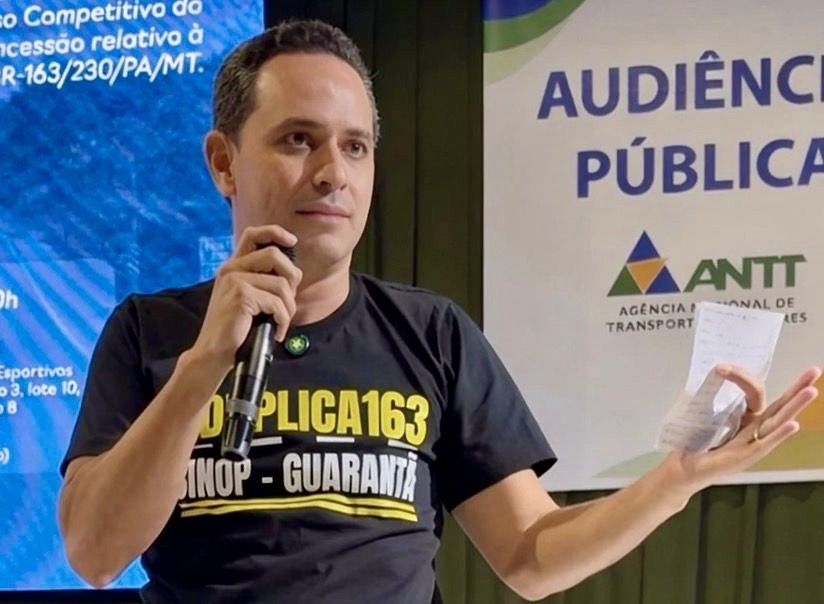 Deputado Diego Guimarães cobra duplicação da BR-163 de Sinop a Guarantã do Norte