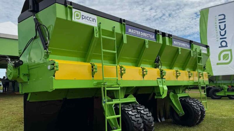 Distribuidor de insumos de alta capacidade e máxima eficiência será lançado durante a Agrishow