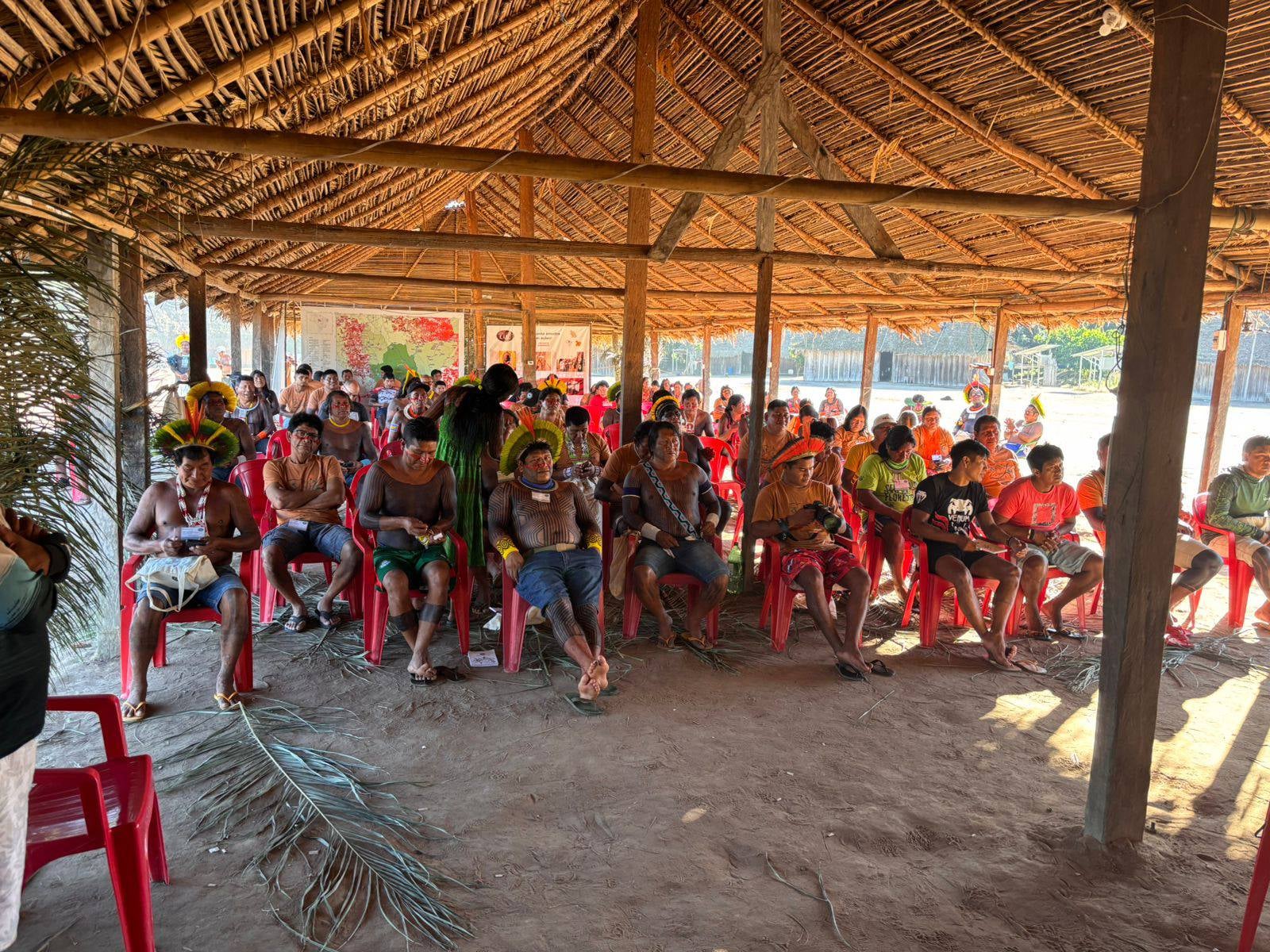 Celso Henrique participa da 18ª Assembleia do Instituto KABU ao lado de lideranças do povo Panará