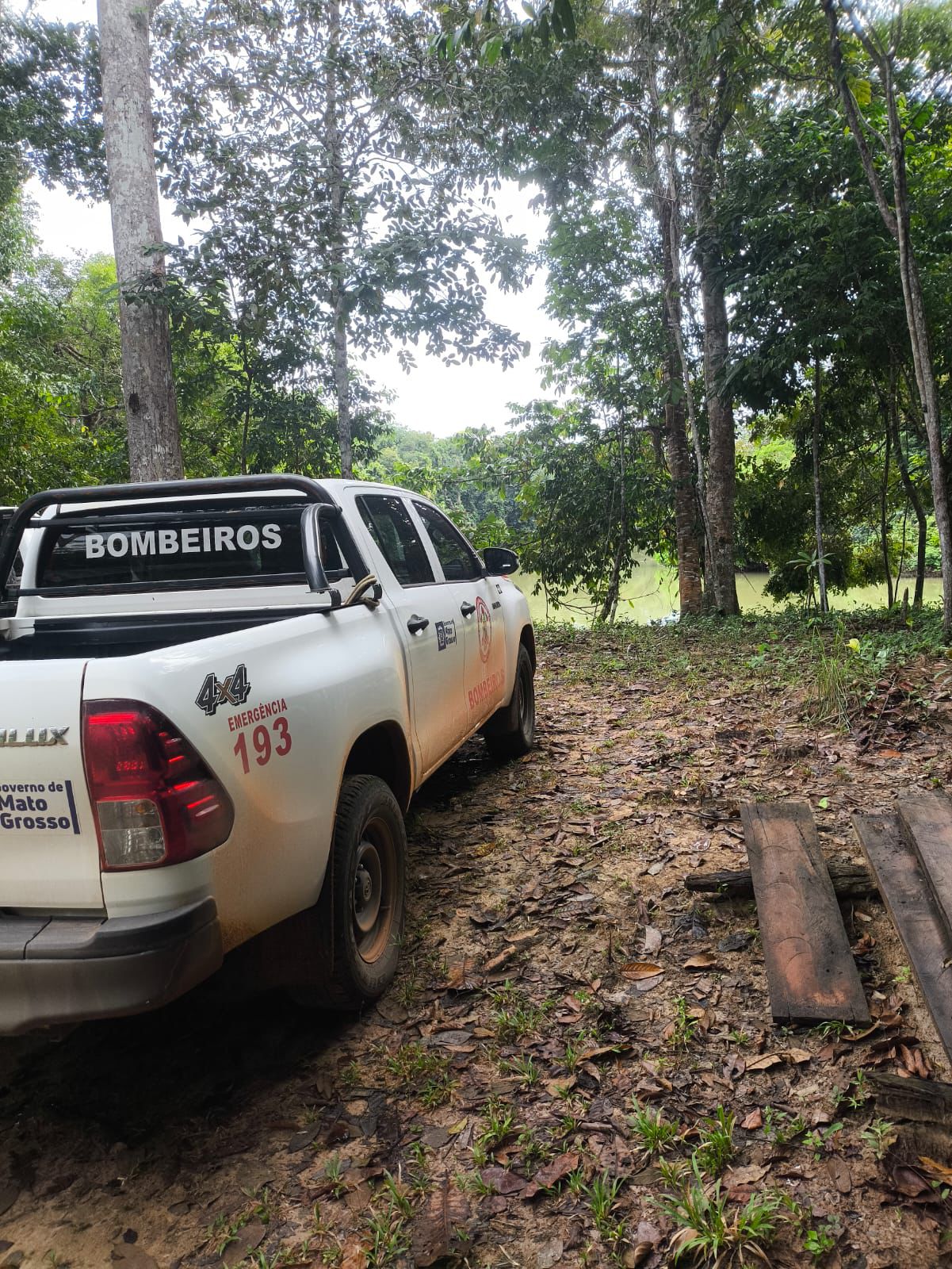 Corpo de Bombeiro de Guarantã do Norte encontra corpo de homem que havia desaparecido no Rio Peixotinho
