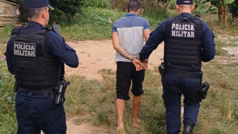 Policia Militar de Guarantã do Norte prendeu elemento de alta periculosidade