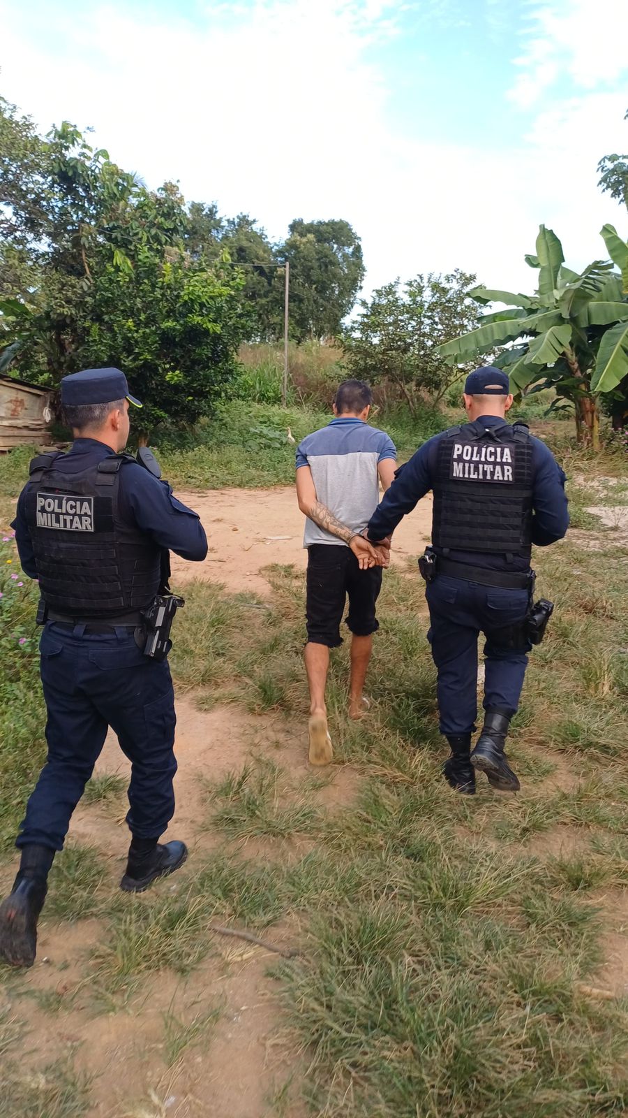 Policia Militar de Guarantã do Norte prendeu elemento de alta periculosidade