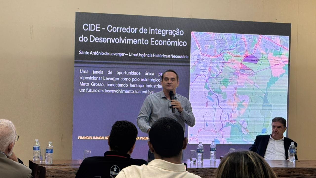 Wilson Santos aposta na política industrial para impulsionar a economia da Baixada Cuiabana