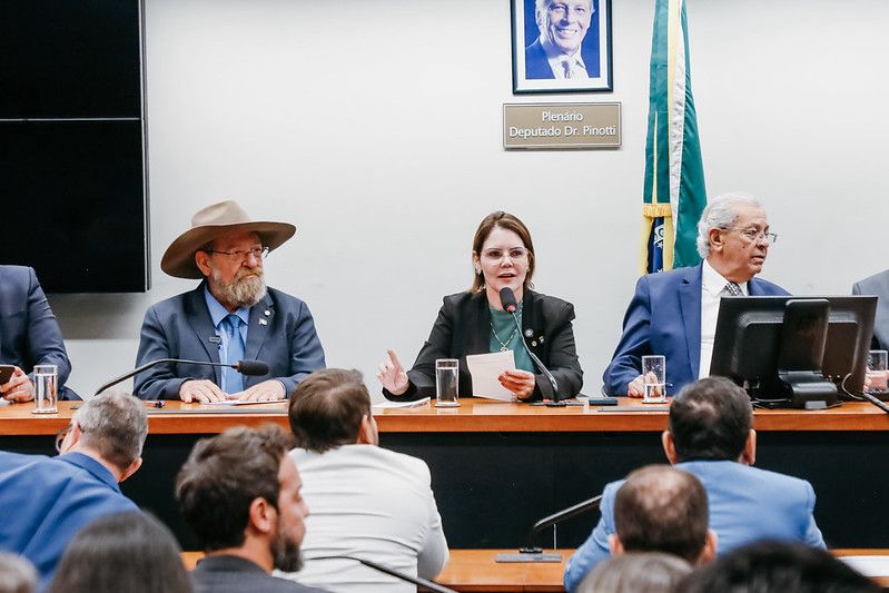 Coronel Fernanda lidera bancada federal de MT em reunião com prefeitos durante Marcha dos Municípios