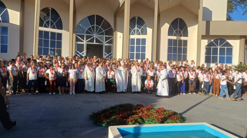 30º Encontro Diocesano do Apostolado da Oração reúne mais de 700 fiéis em Vera e fortalece a devoção ao Sagrado Coração de Jesus