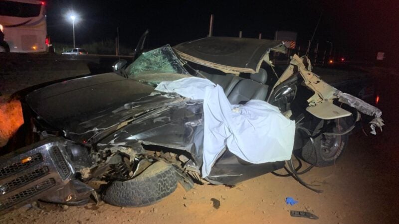 Acidente na BR 163 próximo a Guarantã do Norte faz uma vitima fatal